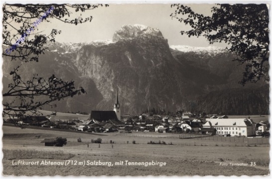 Abtenau, mit Tennengebirge