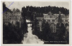 Bad Gastein, Hotel Austria und Wasserfall