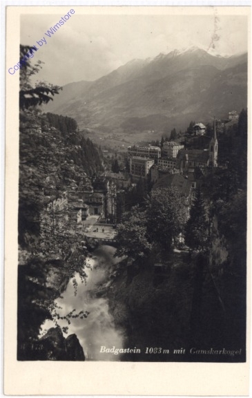 Bad Gastein, mit dem Gamskarkogel