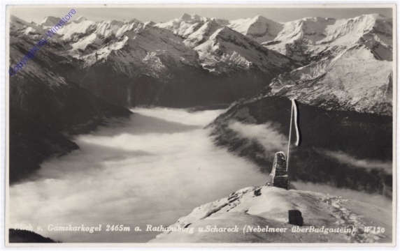 Bad Gastein, Nebenmeer über Bad Gastein