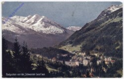 Bad Gastein, von der "Schwarzen Liesl" aus