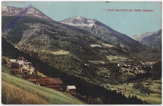 Bad Gastein, mit Kaffee Gamskar