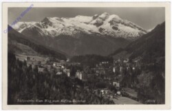 Bad Gastein, Vom Weg zum Kaffee Gamskar