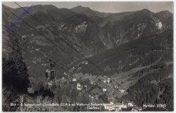 Bad Gastein, Blick v.d. Stubnerkogel-Gondelbahnf