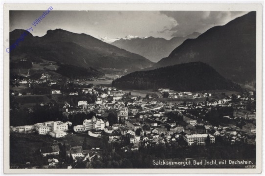 ak197129 Bad Ischl, mit Dachstein