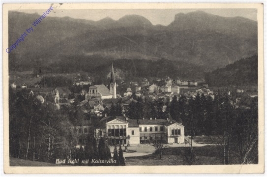 ak197146 Bad Ischl, mit Kaiservilla
