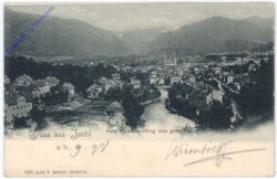 Bad Ischl, vom Calvarienberg aus gesehen