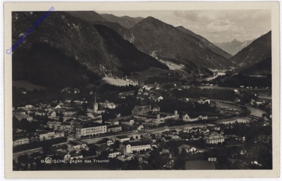 Bad Ischl, gegen das Trauntal