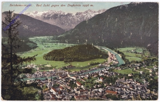 Bad Ischl, gegen den Dachstein