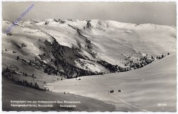 Bundschuh, Schiabfahrt von der Schwarzwand über Morawitzalm, Alpengasthof Grübl