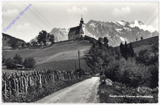 ak197185 Dienten, Bergkirchlein
