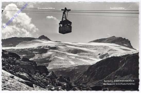 ak197199 Uttendorf, Seilbahn Enzingerboden, Weißsee