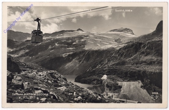ak197200 Uttendorf, Seilbahn Enzingerboden, Weißsee