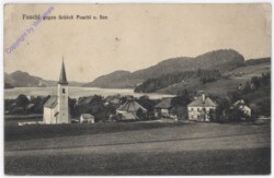 Fuschl am See, gegen Schloss Fuschl und See