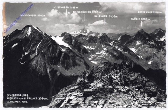 ak197214 Fuschl am See, Schobergruppe, Ausblick vom H. Projakt