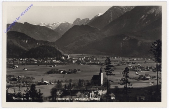 ak197224 Golling an der Salzach, mit dem Dachstein
