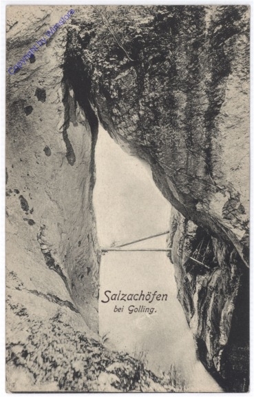 ak197240 Golling an der Salzach, Salzachöfen