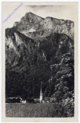 ak197243 Grödig, mit dem Untersberg