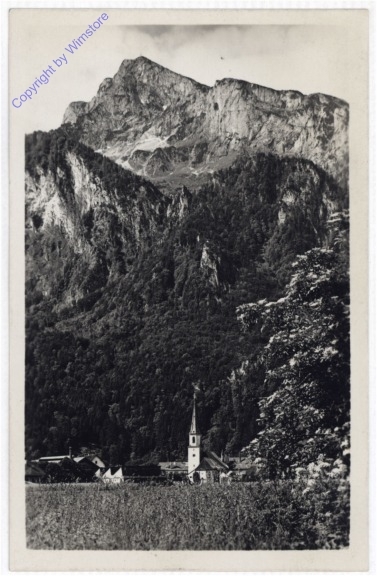 Grödig, mit dem Untersberg