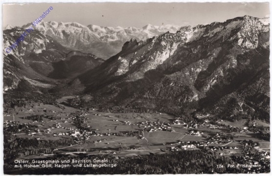 Großgmain, mit Hohem Göll
