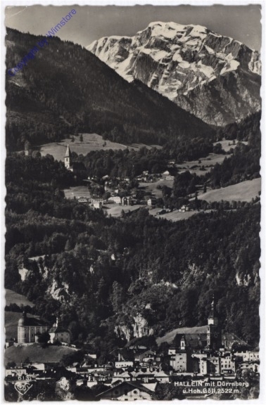 Hallein, mit Dürrnberg u. Hoh. Göll
