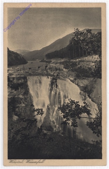 Hallein, Wiestal. Wasserfall