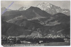 Hallein, und Dürrnberg mit dem hohen Göll