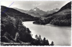 Hallein, Wiestalsee mit Watzmann und Hochkalter