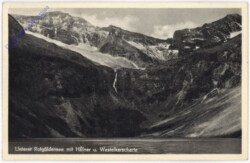 Hintermuhr, Unterer Rotgüldensee mit Hafner und Wastelkarscharte