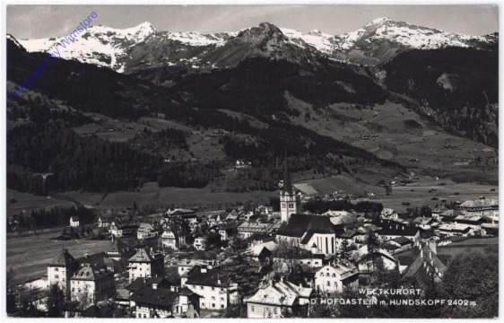 Bad Hofgastein, mit Hundskopf