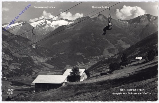 Bad Hofgastein, Berglift zur Schloßalm
