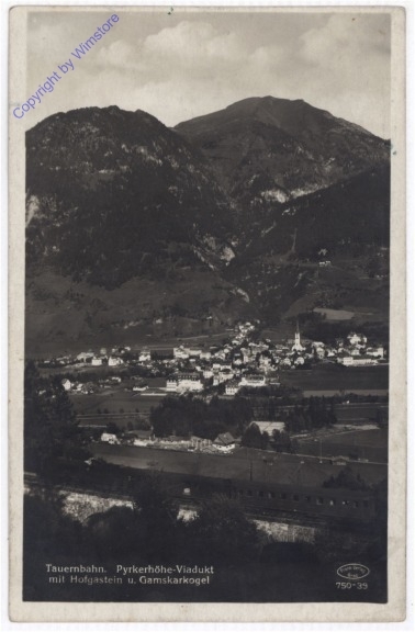 Bad Hofgastein, Tauernbahn, Pyrkerhöhe-Viadukt