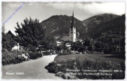 Bad Hofgastein, Kurpark mit Pfarrkiche
