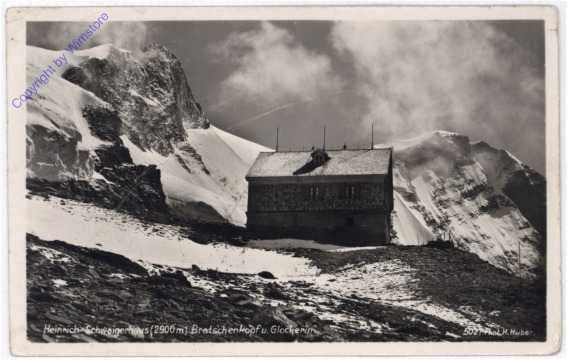 ak197359 Kaprun, Heinrich Schwaiger-Haus, Bratschenkopf und Glocknerin