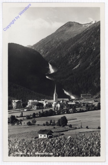 Krimml, mit den Wasserfällen