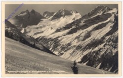 Krimml, Reichenspitzgruppe u. Wildgerlostal v. d. Gerlosplatte