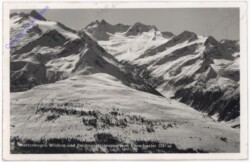 Krimml, Plattenkogel, Wildkar und Reichenspitzgruppe vom Ronachgeier