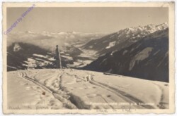 Krimml, Plattenkogelgipfel g.d. Salzachtal