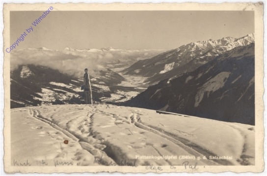 ak197385 Krimml, Plattenkogelgipfel g.d. Salzachtal