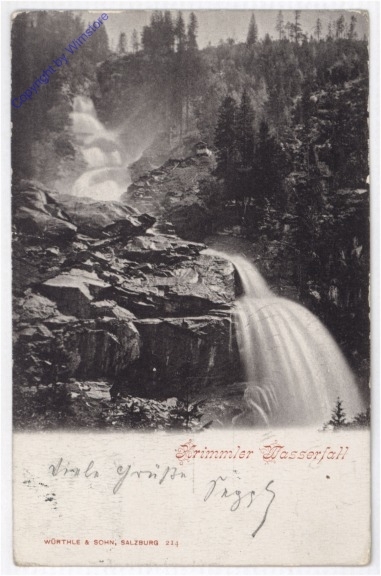 ak197393 Krimml, Wasserfall