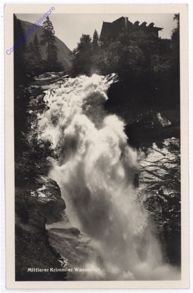 Krimml, Der mittlere Krimmler Wasserfall