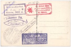 Krimml, Warnsdoferhütte m.d. Dreiherrenspitze