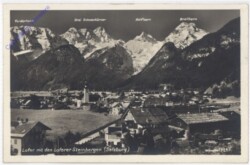 Lofer, mit den Loferer Steinbergen