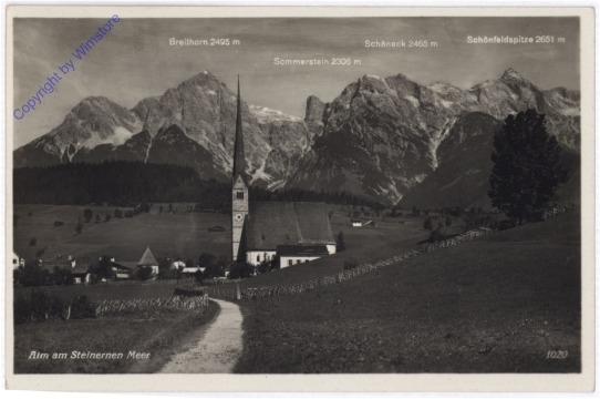 ak197438 Maria Alm am Steinernem Meer, Ortsansicht