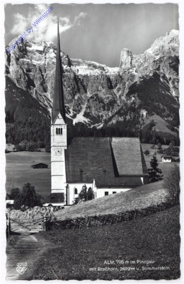 ak197447 Maria Alm am Steinernem Meer, mit Breithorn u. Sommerstein