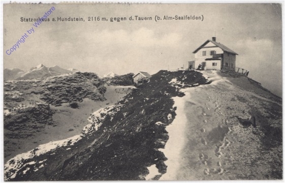 ak197449 Maria Alm am Steinernem Meer, Statzerhaus a. Hundstein gegen d. Tauern