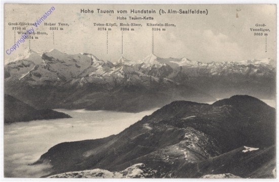 ak197450 Maria Alm am Steinernem Meer, Hohe Tauern vom Hundsstein
