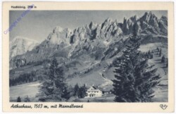 Mühlbach am Hochkönig, Arthurhaus mit Mandlwand