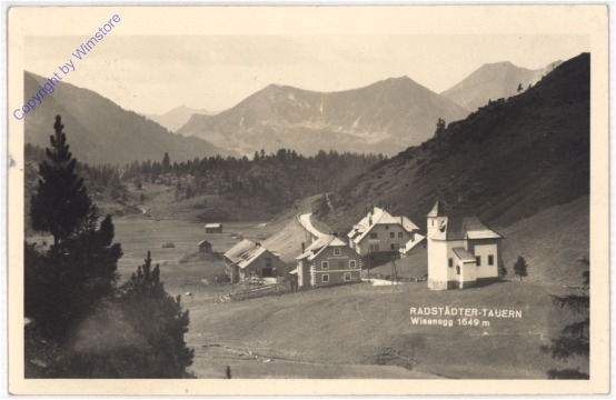 Radstädter Tauern, Wisenegg