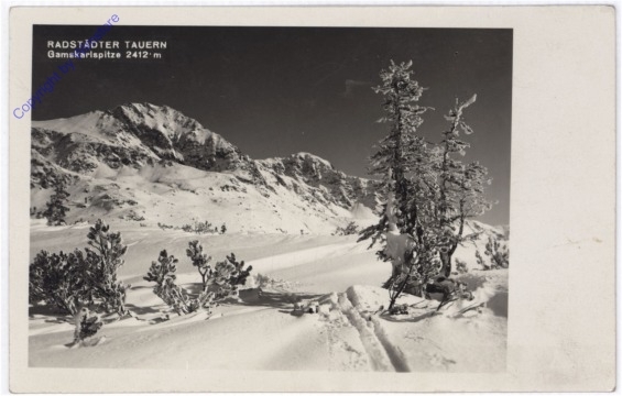Radstädter Tauern, Gamskarspitze